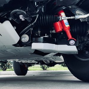 Toyota Tacoma Skid Plate - Rival 4x4 - Aluminum Lower Controls - `24-`27